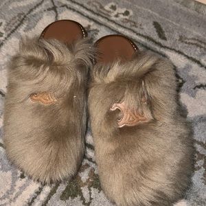 CELINE FUR MULES
